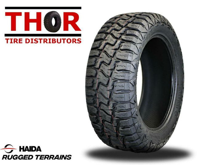 Haida Rugged Terrain Mud Tires - 20+ SIZES -  33s = $210 - 35s = $225 -  DEALER PRICING TO EVERYONE - SHIPPING AVAILABLE in Tires & Rims in Fort McMurray - Image 3