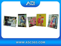 1 PC Glass Photo Frame for Sublimation Heat Press Transfer # 001321/001322/001323/001324