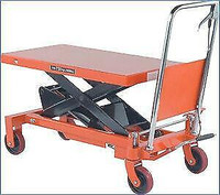 New Electric, Manual Lift Table lifting from 330lbs to 4000lbs