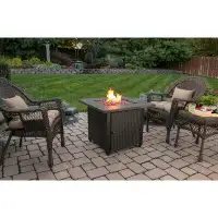 Endless Summer 24" H x 30" W Outdoor Propane Fire Pit Table