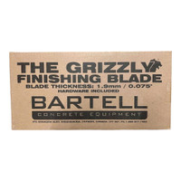 HOC BARTELL GRIZZLY 36 INCH POWER TROWEL FINISHING BLADES + FREE SHIPPING