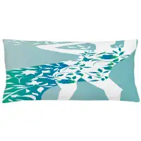 East Urban Home Indoor / Outdoor Lumbar Pillow Cover