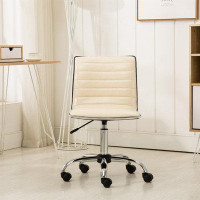Tryimagine Fremo Chromel Adjustable Air Lift Office Chair