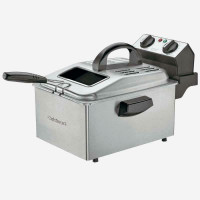 PROFESSIONAL DEEP FRYER 3.8L 1800W CDF-250C Cuisinart Stainless Steel - WE SHIP EVERYWHERE IN CANADA - BESTCOST.CA