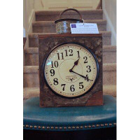 Williston Forge Table Container Clock