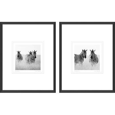 World Menagerie 'Rendezvous I, Rendezvous II' by Nina Papiorek 2 Piece Framed Photographic Print Set in Arts & Collectibles