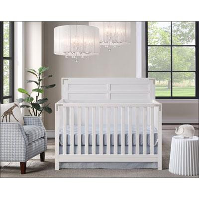 Ti Amo Brio 4-In-1 Convertible Crib - Snow White - Only at Best Buy in Cribs