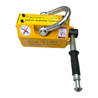 Lifting Magnet with Release Steel Magnetic Lifter Permanent Lift Magnets for Hoist Shop Crane 400 KG Capacity #170449