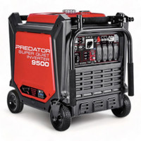 HOC QIG9500 - 9500 WATT SUPER QUIET INVERTER GENERATOR  WITH CO SECURE™ TECHNOLOGY + FREE SHIPPING + 90 DAY WARRANTY