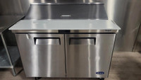 Atosa MSF8302GR Standard Top Sandwich Prep Table Refrigerator - 1 year Rental $24 per week
