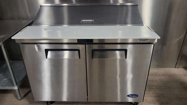 Atosa MSF8302GR Standard Top Sandwich Prep Table Refrigerator - 1 year Rental $24 per week in Industrial Kitchen Supplies
