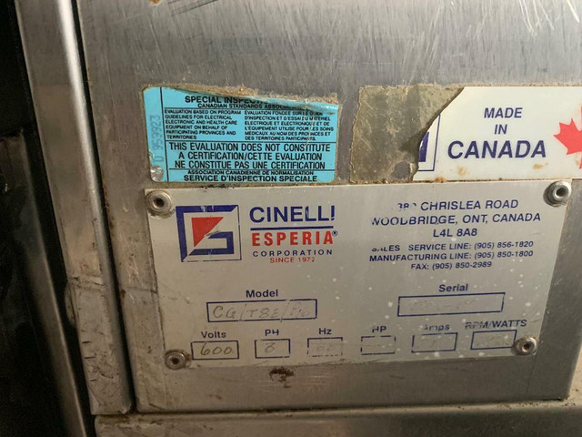 Cinelli esperia  steam oven   -  90 day warranty in Other Business & Industrial - Image 4