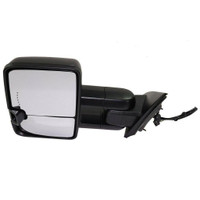 Mirror Driver Side Chevrolet Silverado 1500 2015-2018 Power Heated Tow Type With Side Marker/In-Glass Turn Signal/Cargo