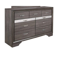 Kitsco Justice 9 Drawer Double Dresser