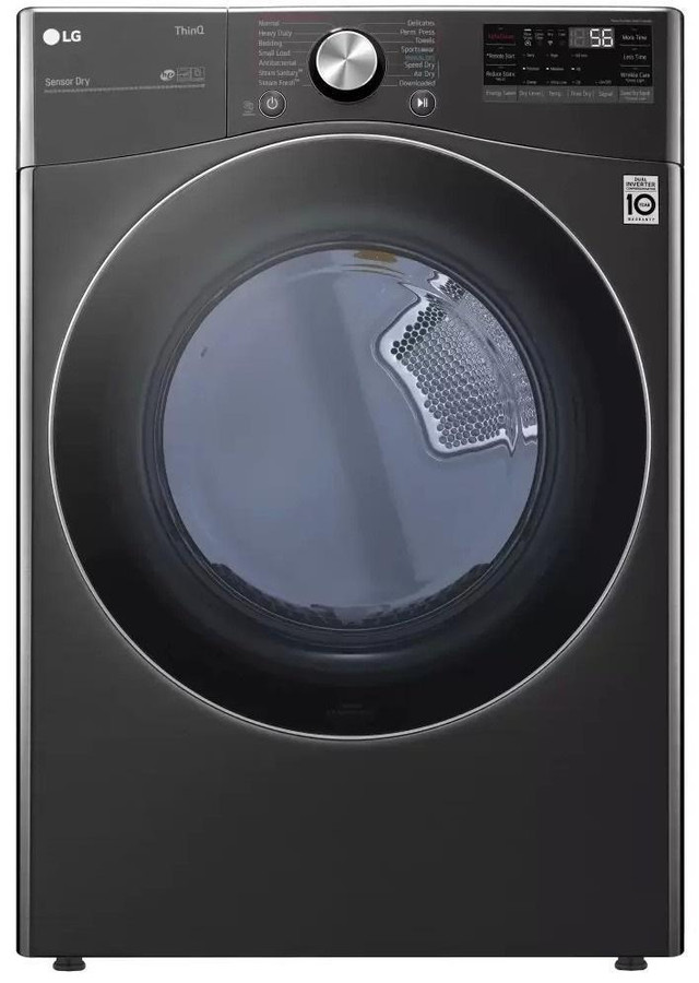 LG WM4100HBA 27 Front Load Washer with AI DD™ 5.2 cu. ft. Large Capacity &amp; DLEX4200B Front Load Electric Dryer in Washers & Dryers in City of Toronto - Image 3