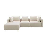 Joss & Main Joplin 4 - Piece Upholstered Sofa & Chaise