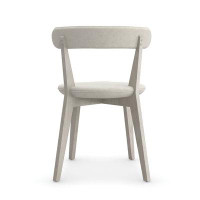 Corrigan Studio Lorayn Linen Side Chair in Ivory