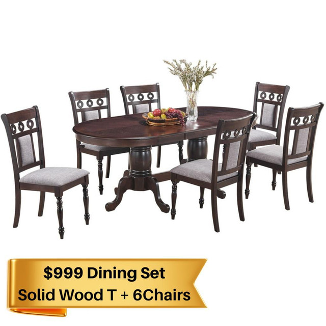 7 PC Dining Set on Sale !! in Dining Tables & Sets in Toronto (GTA) - Image 2