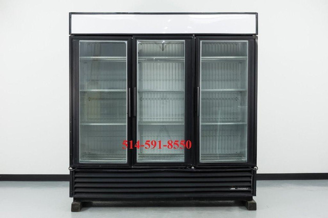 True Refrigerateur , Congelateur  2 et 3 Portes Vitree Fridge, Freezer COMME NEUF Glass Door Frigo in Industrial Kitchen Supplies in City of Montréal - Image 2