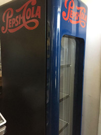 QBD  PC8H Retro Style Single Door Pepsi Cooler