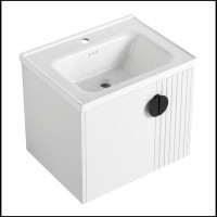 Ebern Designs 24 Inch Bathroom Vanity with Sink, For Small Bathroom, Bathroom Vanity with Soft Close Door