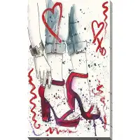 Made in Canada - Picture Perfect International "Shoes" by BY Jodi Graphic Art on Wrapped Canvas