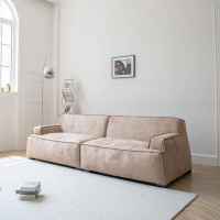 Lilac Garden Tools Upholstered Sofa