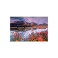 Millwood Pines Sofa Mountain, Waterton Lakes National Park, Alberta, Canada Print On Acrylic Glass