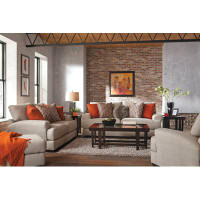 Williston Forge Joden Living Room Set, Sofa Loveseat Armchair Ottoman