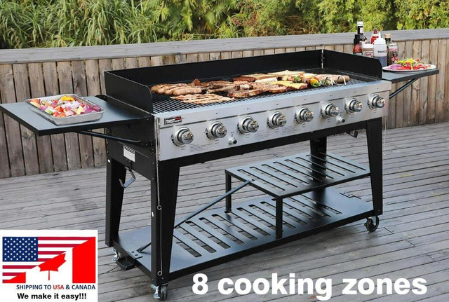 8 burner  large event barbeque - great for home or business in Other Business & Industrial