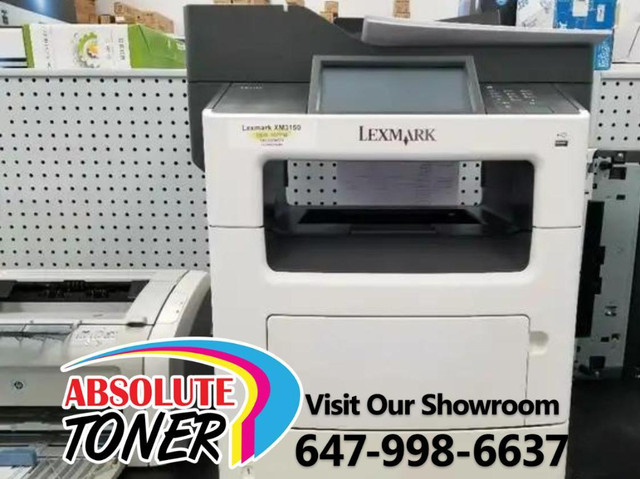 Lexmark XM3150 Laser All-in-One High Speed Monochrome Printer Copier Scanner Fax , Print, Color scan, Copy and fax. in Printers, Scanners & Fax in Ontario