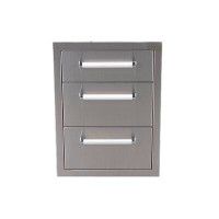 WFX Utility™ Dinius 16.45" W 3 Drawer Middle Chest
