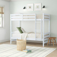 Sand & Stable™ Baby & Kids Ashley Wooden Twin over Twin Bunk Bed