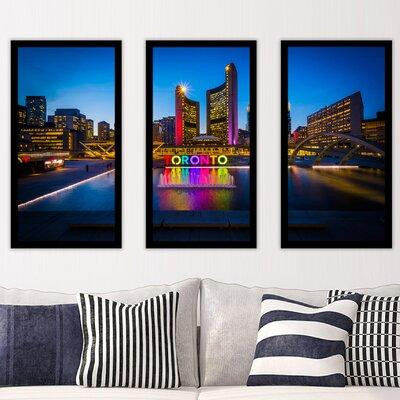 Picture Perfect International "Nathan Phillips Square in Toronto" - Photograph Multi-Piece Image on Plastic in Painting & Paint Supplies
