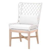 Longshore Tides Watts Patio Dining Chair with Cushion