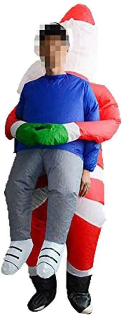 NEW INFLATABLE BLOW UP SANTA HALLOWEEN COSTUME FZ1592K in Other Business & Industrial in Alberta - Image 2