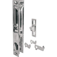 Prime-Line Sliding Glass Door Handle Set, 6-5/8 In., Diecast, Chrome Plated, Hook