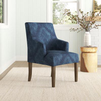 Alcott Hill Cotton Upholstered Arm Chair