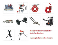 Pipe Threader, Roll Groover, Die Head, Pipe Cutting tools, Pipe Vise Pipe Stand-- CSA certified Brand New