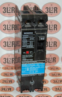 SIEMENS- ED62B040 (40A,600V,18KA) Molded Case Breaker