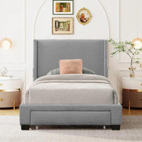 Latitude Run® Eyva Upholstered Platform Storage Bed