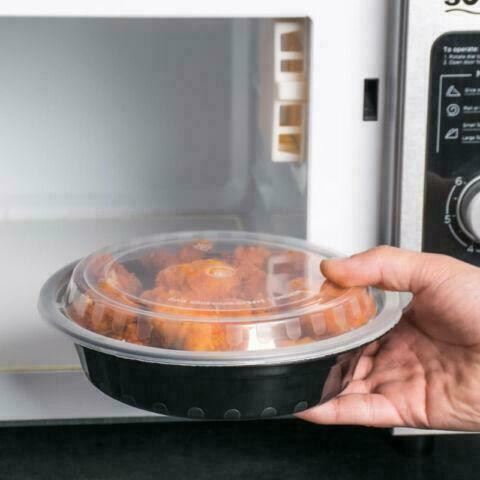 Round Microwavable Heavyweight Container with Lid - 150/Case *RESTAURANT EQUIPMENT PARTS SMALLWARES HOODS AND MORE* in Other Business & Industrial in City of Toronto - Image 2