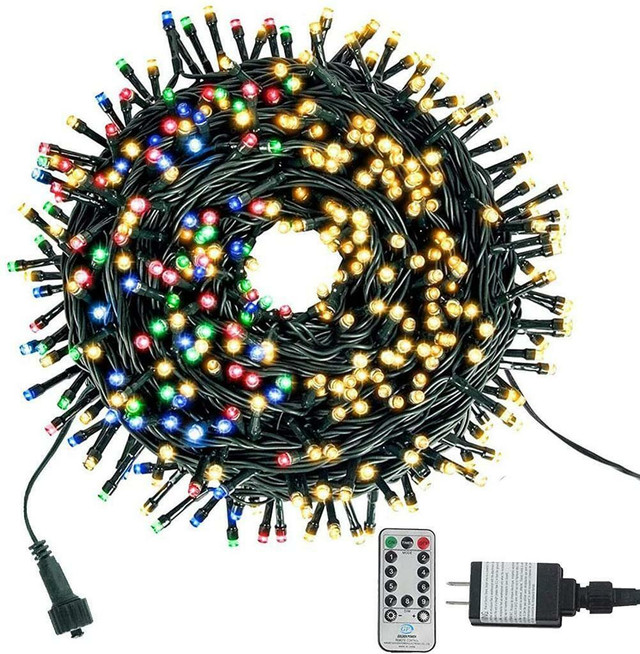 NEW 105 FT 300 LED COLOR CHANGING STRING LIGHT 516954 in Outdoor Lighting in Alberta