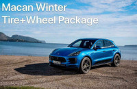2022-2023 Winter Porsche Macan 18 and 20 Staggered Winter RIM+TIRE Package ***NBTIRE LTD***416-820-8473