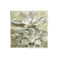 Stupell Industries Stupell Industries Succulent Plant Leaves Blooming Wall Plaque Art By Lindsay Benson-au-740