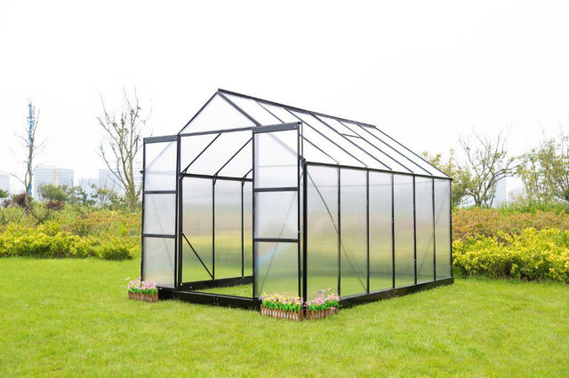NEW 16.5 FT X 8.35 FT POLYCARBONATE GREENHOUSE GH1686 in Other in Winnipeg - Image 2
