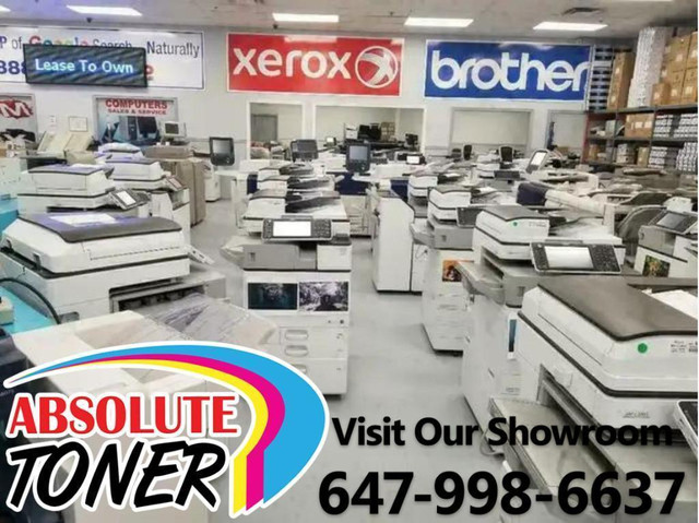 Repossessed/Refurbished Multifunction Office Printer Copier Scanner Xerox Ricoh HP Toshiba Samsung Canon Minolta Kyocera in Printers, Scanners & Fax