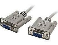 Promotion! 6' DB9 Null Modem Cable F to F, $4.99