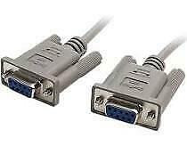Promotion! 6' DB9 Null Modem Cable F to F, $4.99 in Video & TV Accessories