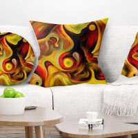 The Twillery Co. Corwin Abstract Butterfly's Emotions Pillow